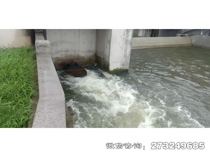 建阳海塘防潮闸潮门拍门