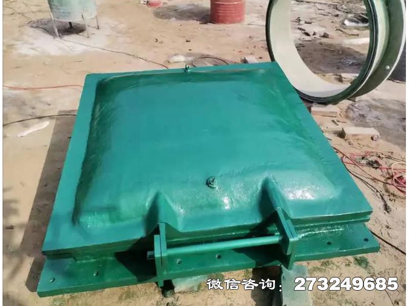 抚宁县河道钢制排水拍门