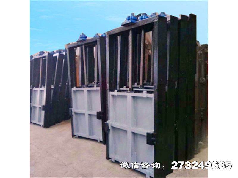 无锡山洪沟排洪口机闸一体门