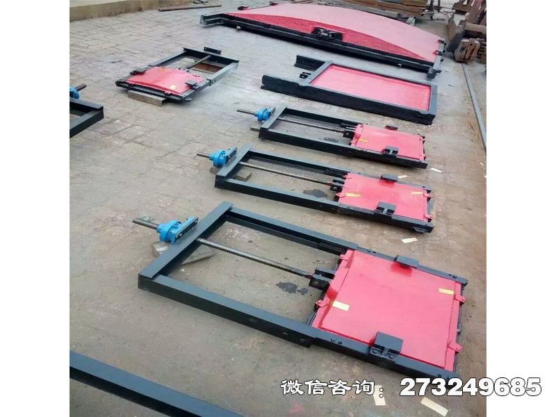 建阳蓄滞洪区应急分洪门机闸一体门