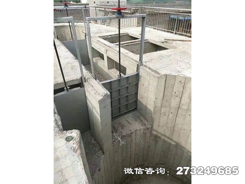 南雄冲砂渠道机闸一体闸门