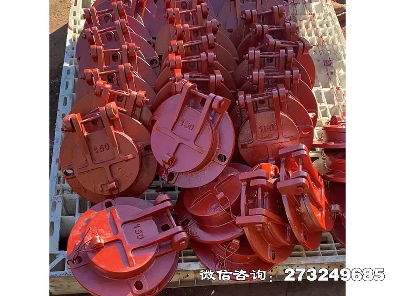 尉犁县方形泵站铸铁挡水闸