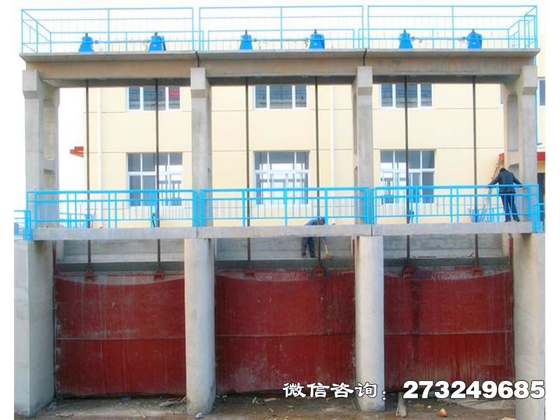 肇东截流铸铁方形排水闸